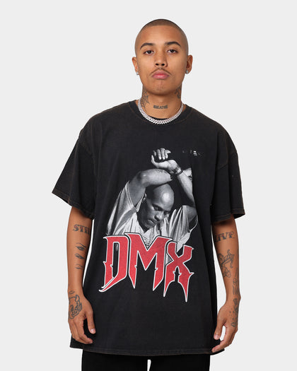 DMX X Logo Vintage T-Shirt Black Wash