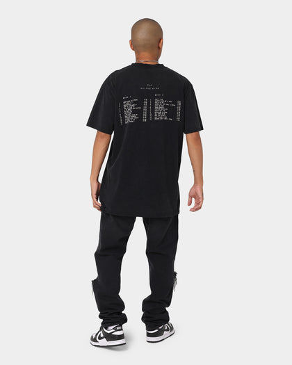 Tupac All Eyez On Me Vintage T-Shirt Washed Black