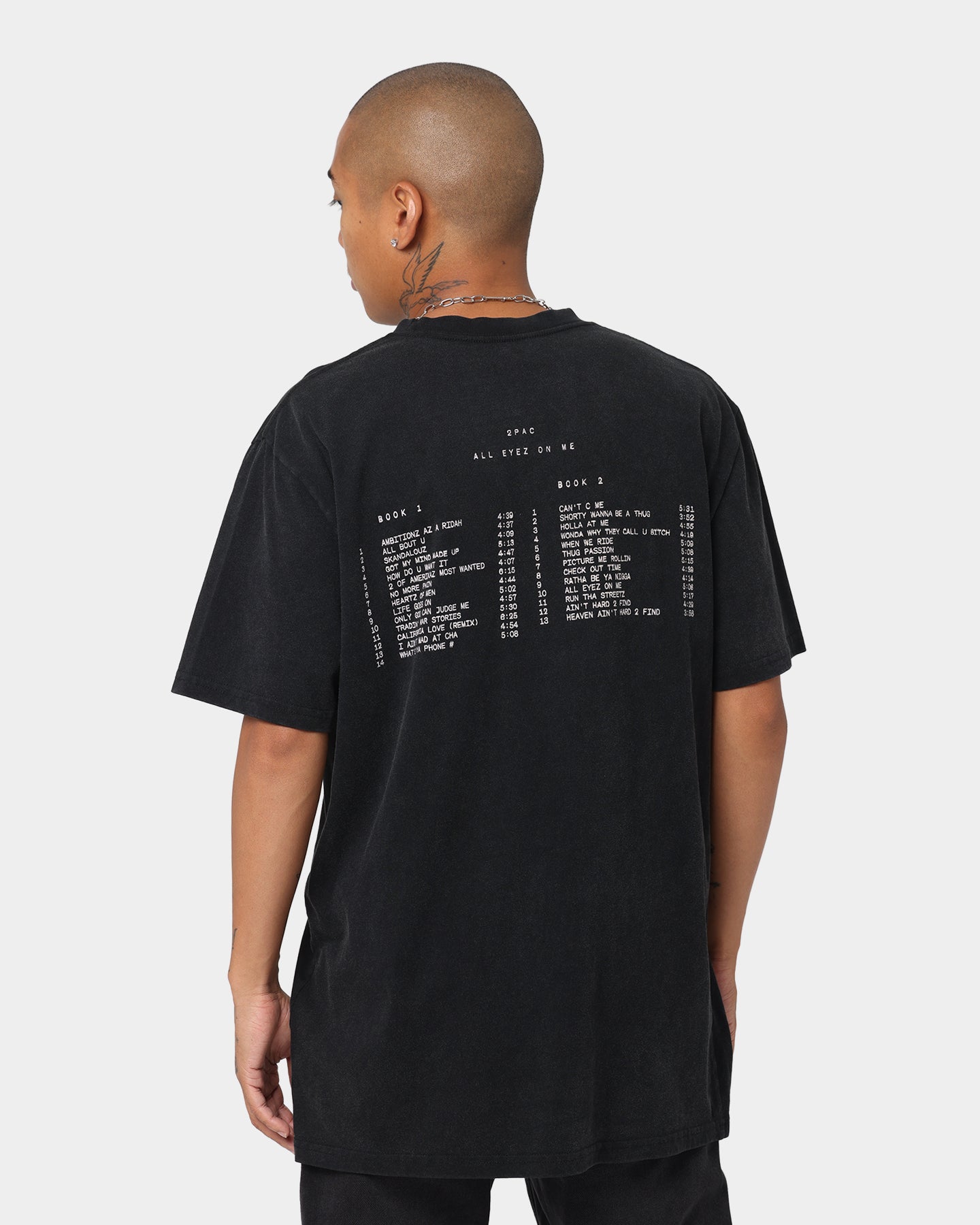 トップス POCKET & CREW 2PACK LS T-SHIRTS (BLACK) 1940sP Loopwheeled Relaxed Fit Lightweight Pocket T-Shirt