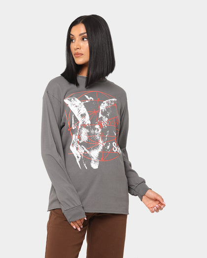 Bravado Iowa Long Sleeve T-Shirt Charcoal