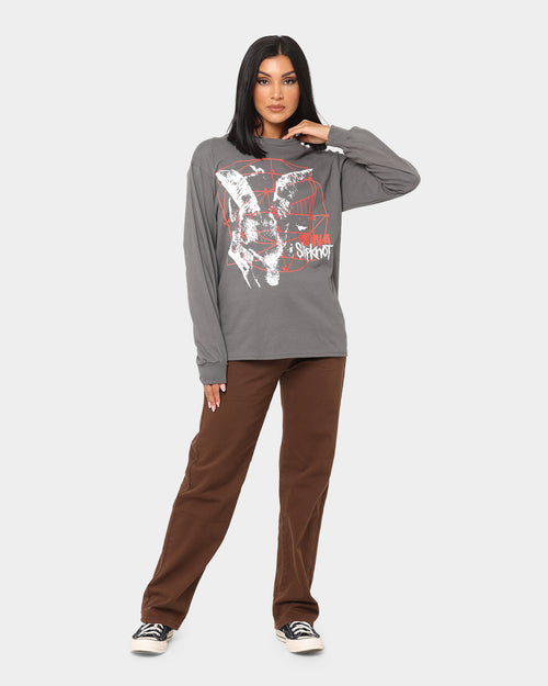 Bravado Iowa Long Sleeve T-Shirt Charcoal