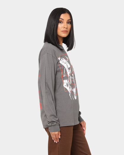 Bravado Iowa Long Sleeve T-Shirt Charcoal