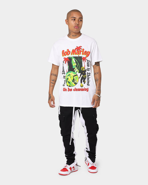 Bob Marley Jammin Soccer T-Shirt White