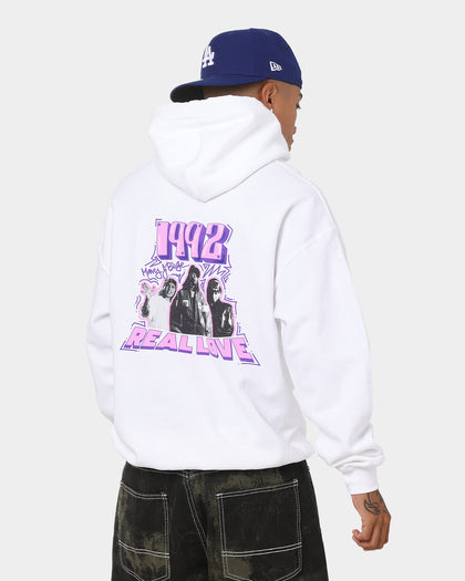 Mary J. Blige Real Love Hoodie White