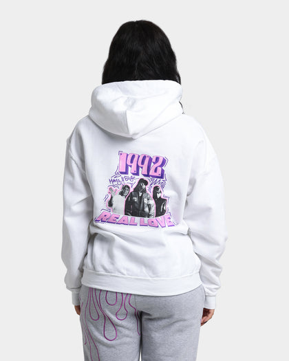 Mary J. Blige Real Love Hoodie White