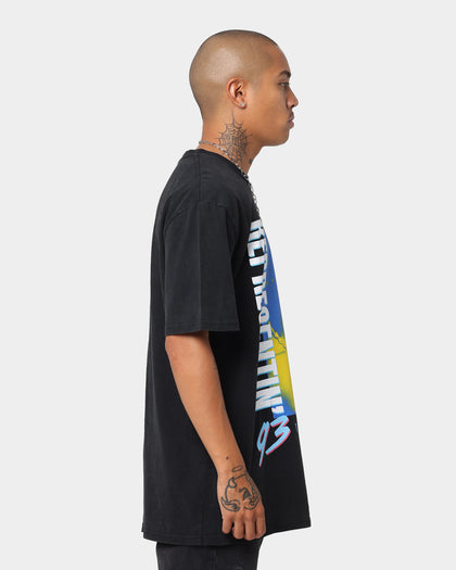 Tupac Represent 93 T-Shirt Washed Black
