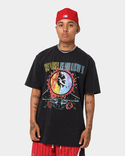 Guns N Roses Use Your Illusion '91 T-Shirt Washed Black