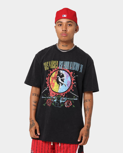 Guns N Roses Use Your Illusion '91 T-Shirt Washed Black