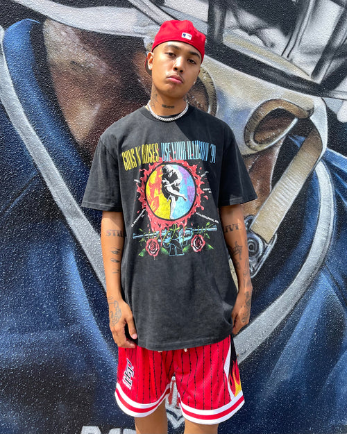 Guns N Roses Use Your Illusion '91 T-Shirt Washed Black