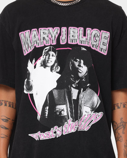 Bravado What's The 411 T-Shirt Black Wash