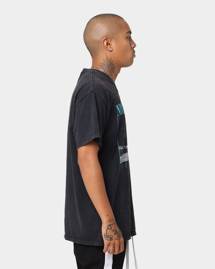 Nirvana Live At Redding Vintage T-Shirt Black Wash