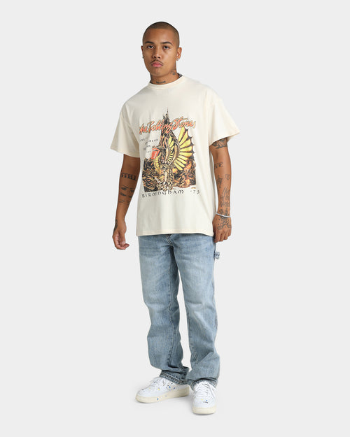 The Rolling Stones Birmingham '73 Dragon T-Shirt Sand