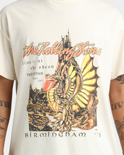 The Rolling Stones Birmingham '73 Dragon T-Shirt Sand