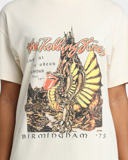 The Rolling Stones Birmingham '73 Dragon T-Shirt Sand