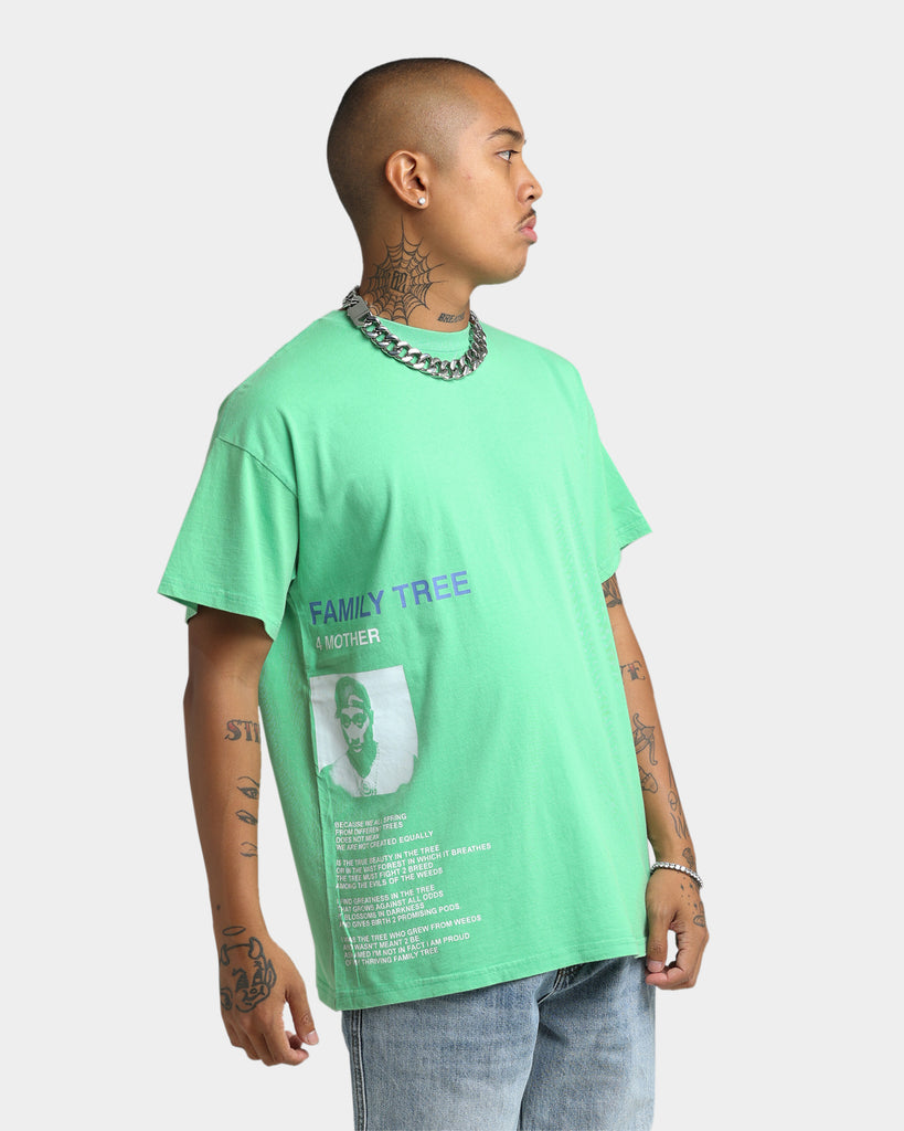 TUPAC Family Tree T-Shirt Green | Culture Kings US