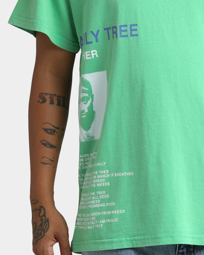 TUPAC Family Tree T-Shirt Green