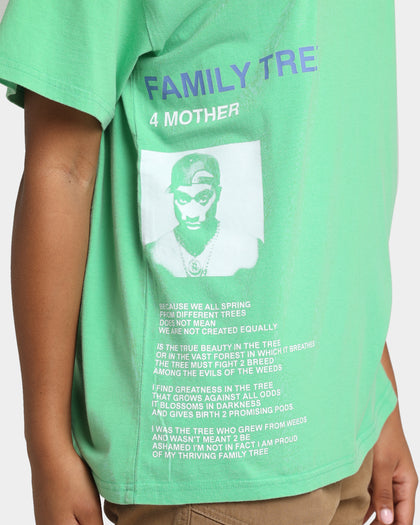TUPAC Family Tree T-Shirt Green