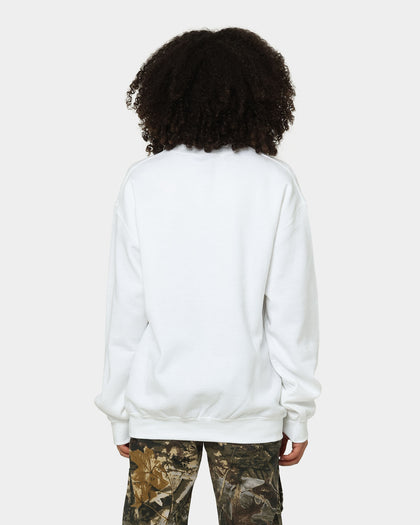 Beastie Boys Forest Animal Crewneck White