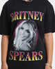 Britney Spears Hot Gradient T-Shirt Washed Black