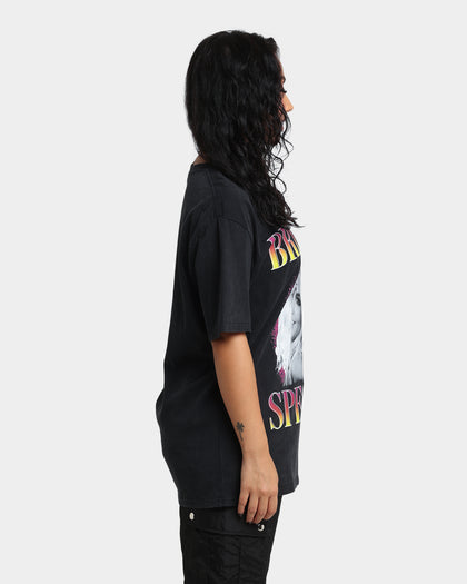 Britney Spears Hot Gradient T-Shirt Washed Black