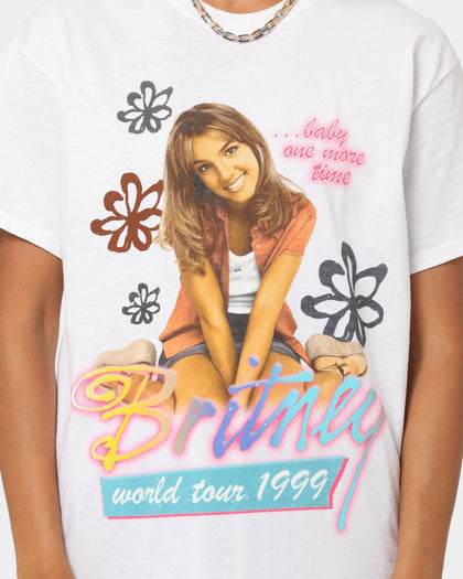 Britney Spears Retro Tour T-Shirt White