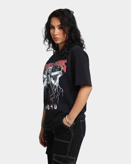 Britney Spears Slave For You T-Shirt Washed Black