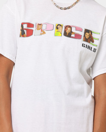 Spice Girls Spice Logo T-Shirt White