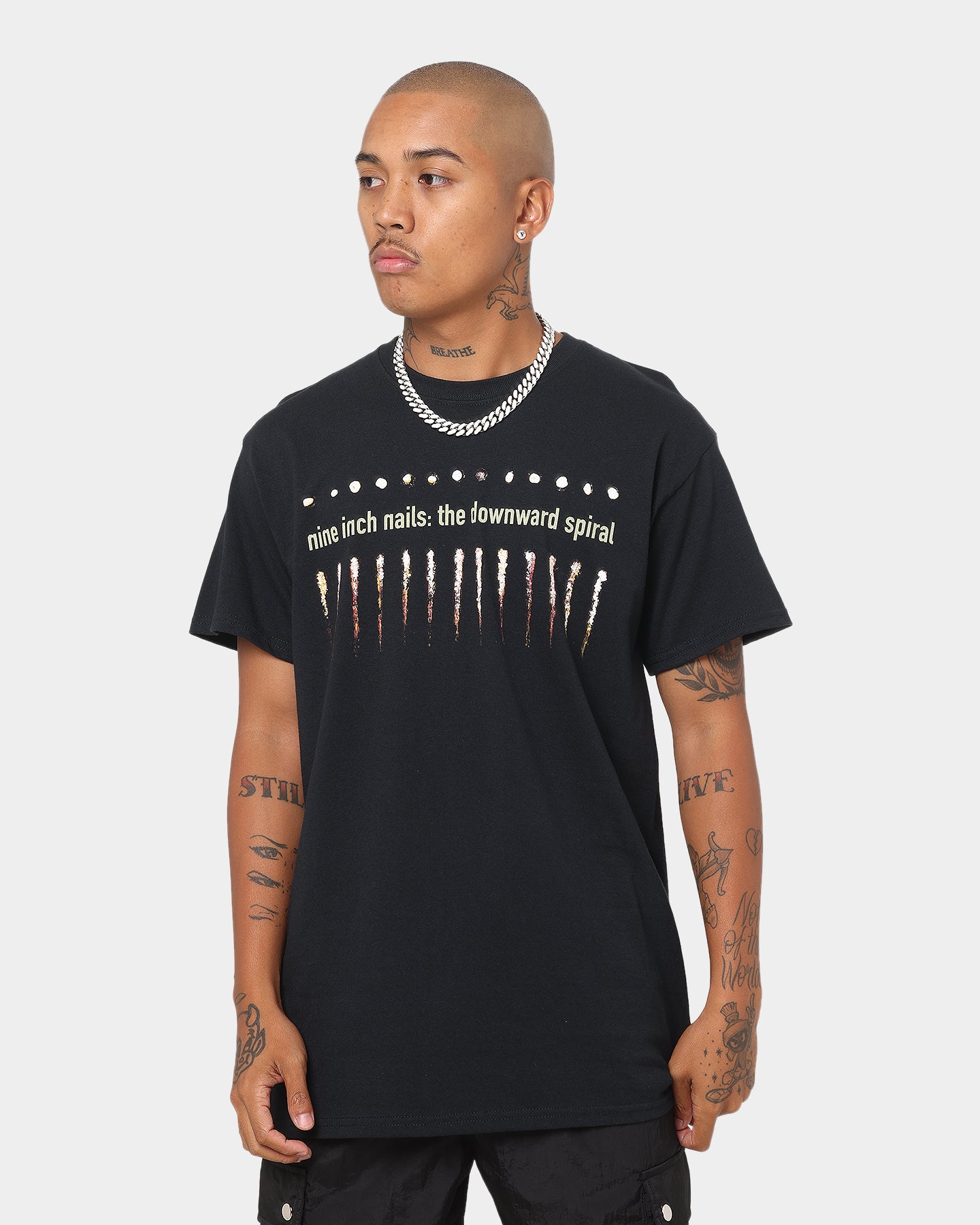 Nine Inch Nails Downward Spiral T-Shirt Black | Culture Kings US