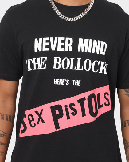Sex Pistols Never Mind The Bollocks Original Album T-Shirt Black