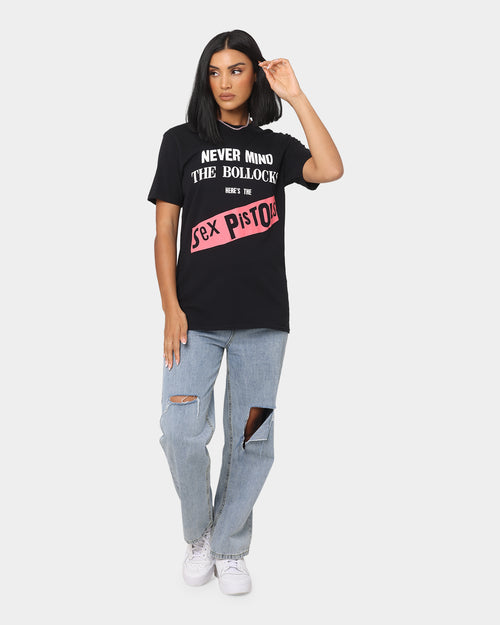 Sex Pistols Never Mind The Bollocks Original Album T-Shirt Black