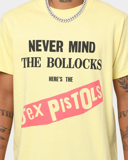 Sex Pistols Never Mind The Bollocks T-Shirt Yellow