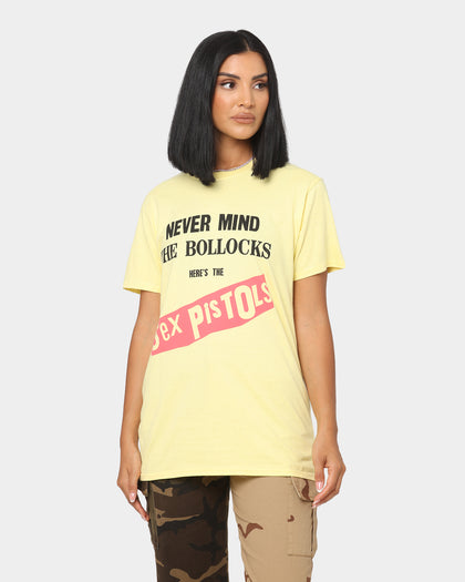 Sex Pistols Never Mind The Bollocks T-Shirt Yellow