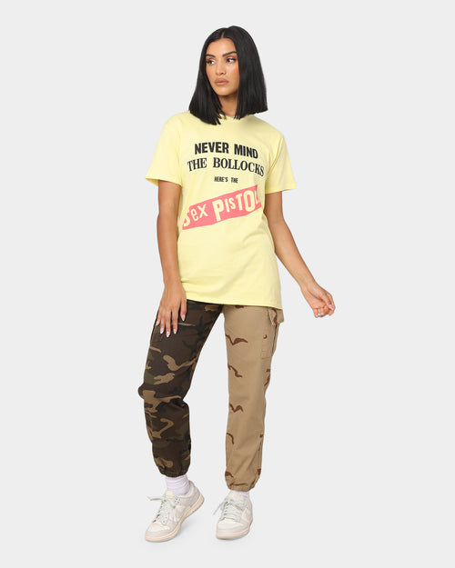 Sex Pistols Never Mind The Bollocks T-Shirt Yellow