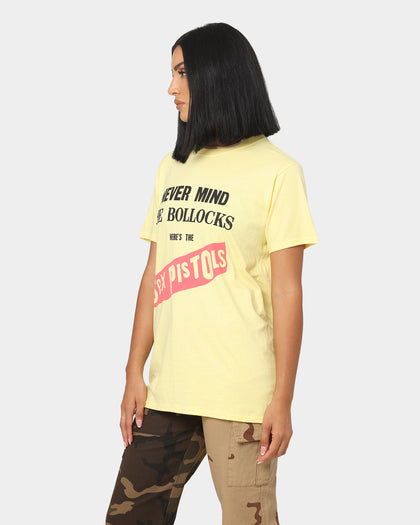 Sex Pistols Never Mind The Bollocks T-Shirt Yellow