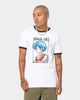 Blink 18 Anime Ringer T-Shirt White/Black