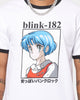 Blink 18 Anime Ringer T-Shirt White/Black