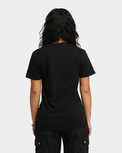 Korn Women's Chopped Face T-Shirt Black