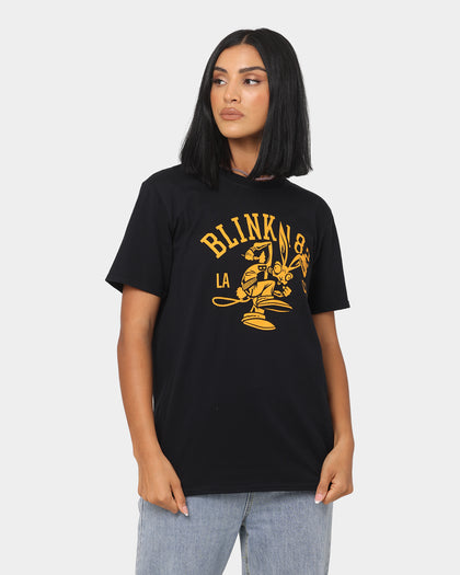 Blink 182 College Mascot T-Shirt Black