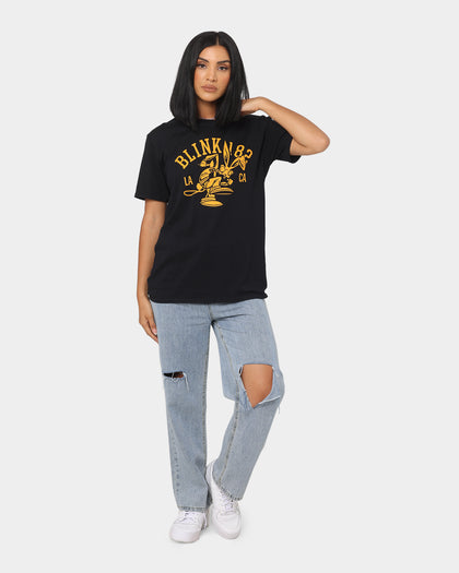 Blink 182 College Mascot T-Shirt Black
