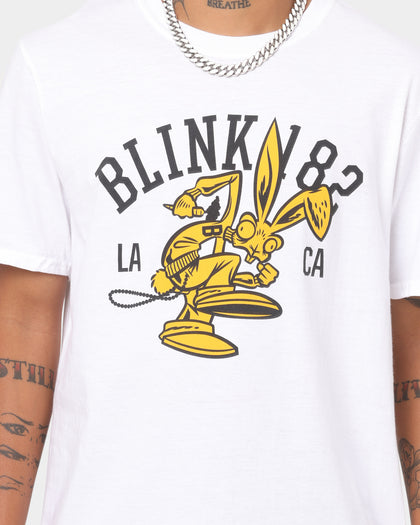 Blink 182 College Mascot T-Shirt White