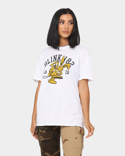 Blink 182 College Mascot T-Shirt White