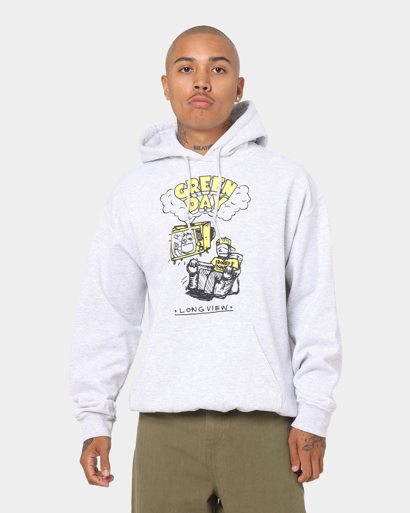 Green Day Longview Doodle Hoodie Off White | Culture Kings US
