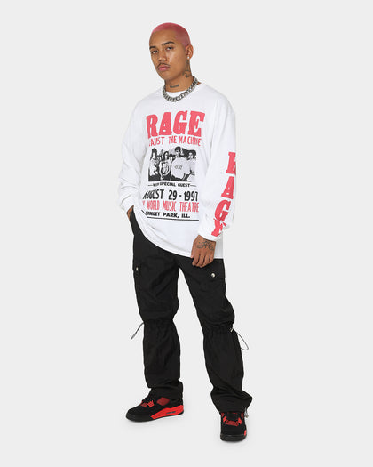 Rage Against The Machine 1997 Tour Long Sleeve T-Shirt White