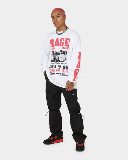 Rage Against The Machine 1997 Tour Long Sleeve T-Shirt White