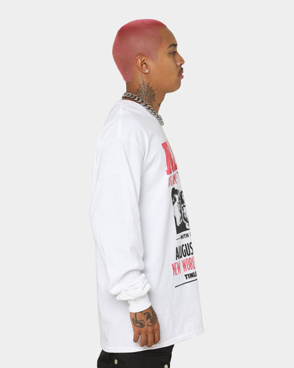 Rage Against The Machine 1997 Tour Long Sleeve T-Shirt White