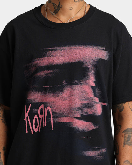 Korn Chopped Face T-Shirt Black
