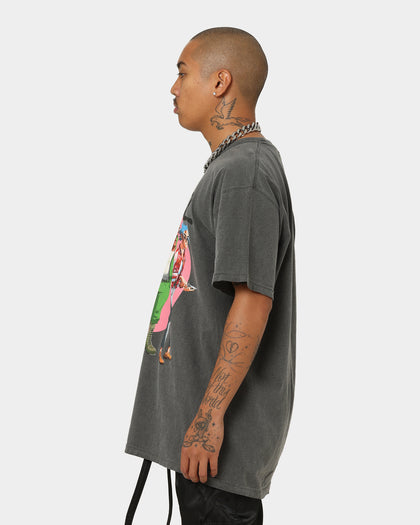 Gorillaz Coral Circle T-Shirt Grey