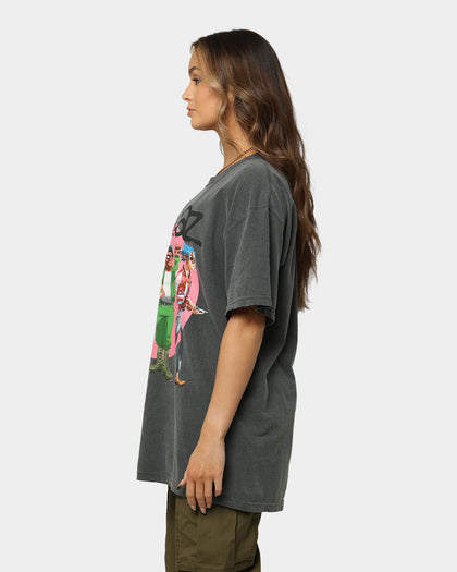 Gorillaz Coral Circle T-Shirt Grey