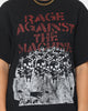 Rage Against The Machine Crowd Masks T-Shirt Black