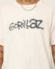 Gorillaz Writing Logo T-Shirt Off White